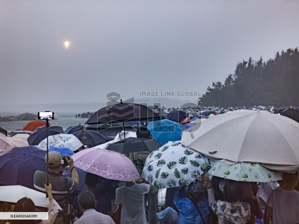 (EyesOnSci)CHINA-HAINAN-WENCHANG-CHANG'E-6-LUNAR PROBE-LAUNCH (CN)
