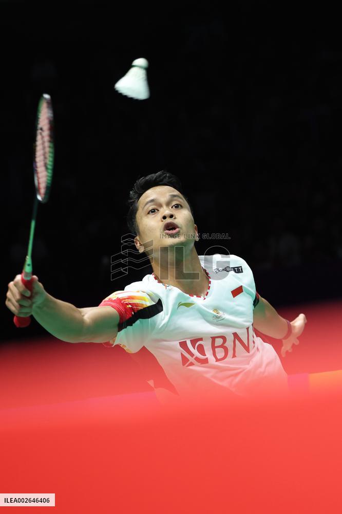(SP)CHINA-CHENGDU-BADMINTON-THOMAS CUP-SOUTH KOREA VS INDONESIA (CN)