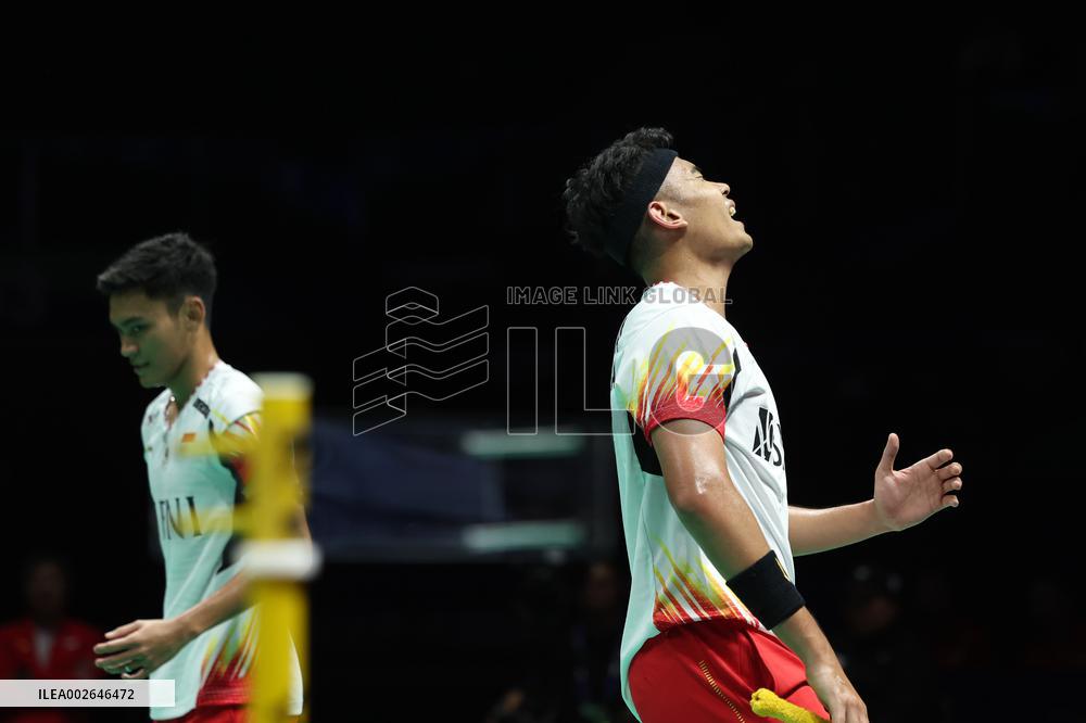 (SP)CHINA-CHENGDU-BADMINTON-THOMAS CUP-SOUTH KOREA VS INDONESIA (CN)