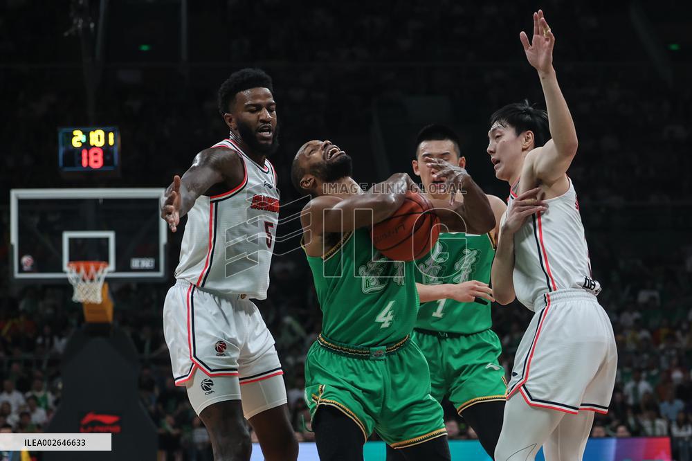 (SP)CHINA-SHENYANG-BASKETBALL-CBA-LIAONING VS GUANGDONG (CN)
