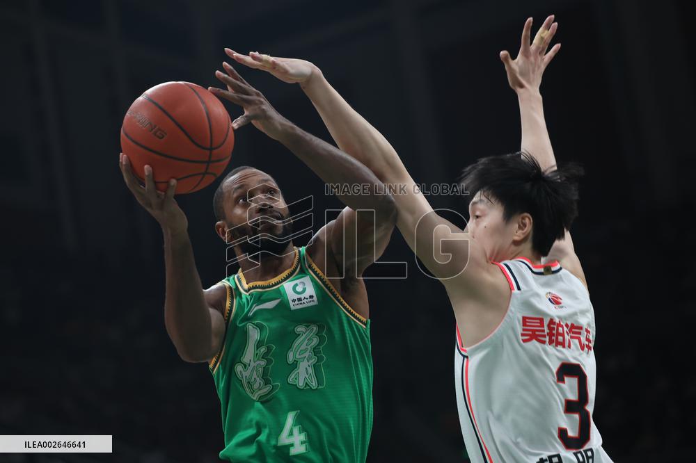 (SP)CHINA-SHENYANG-BASKETBALL-CBA-LIAONING VS GUANGDONG (CN)