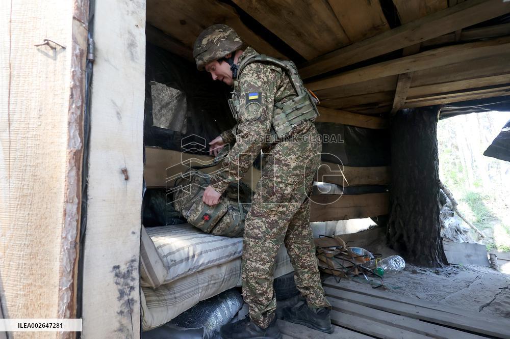 Volunteer medics of Ukraines National Guard brigade