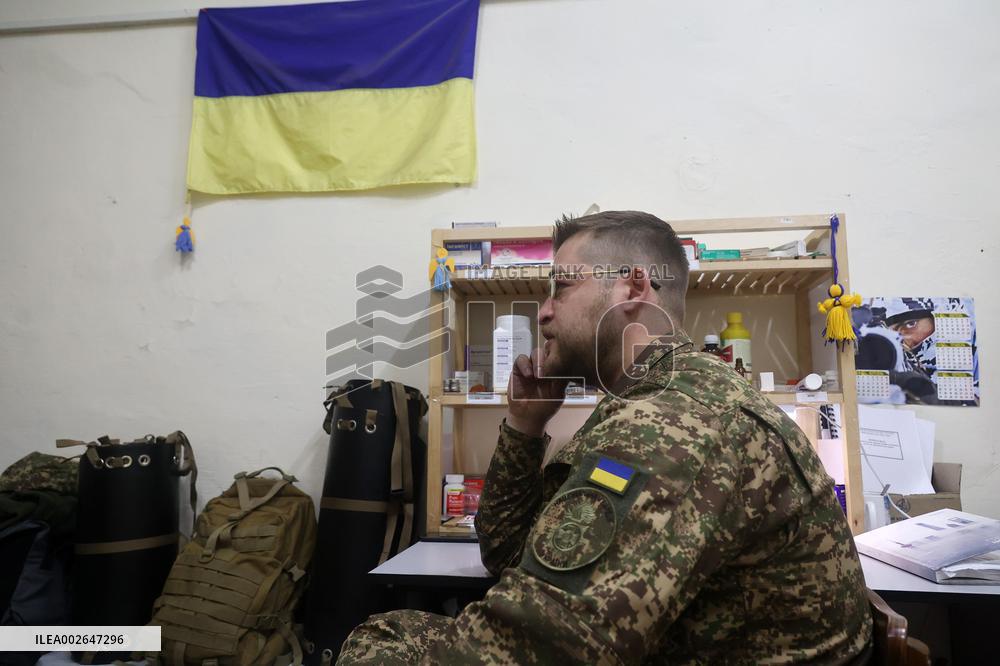 Volunteer medics of Ukraines National Guard brigade