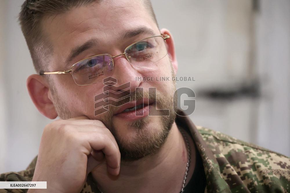 Volunteer medics of Ukraines National Guard brigade