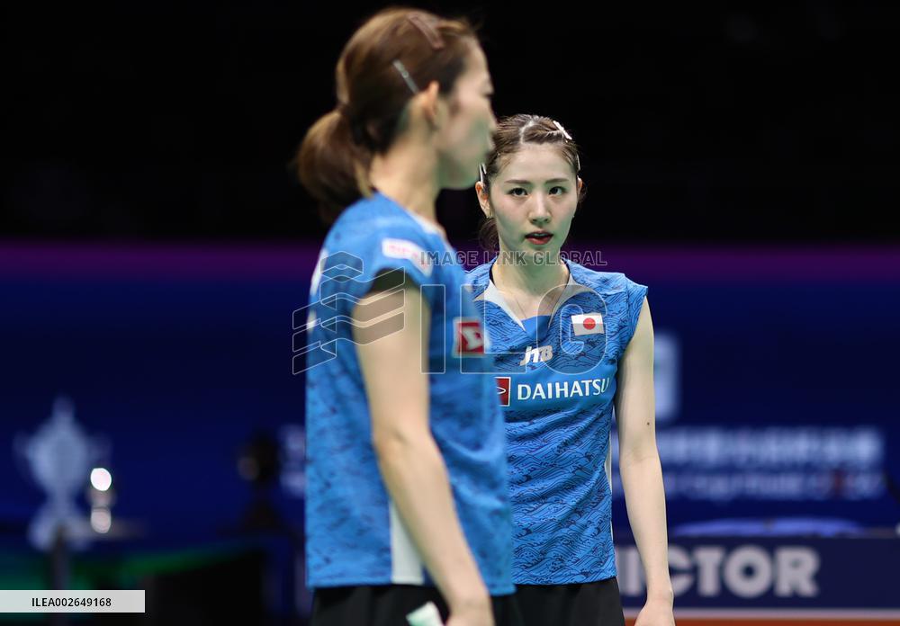 (SP)CHINA-CHENGDU-BADMINTON-UBER CUP-CHN VS JPN(CN)