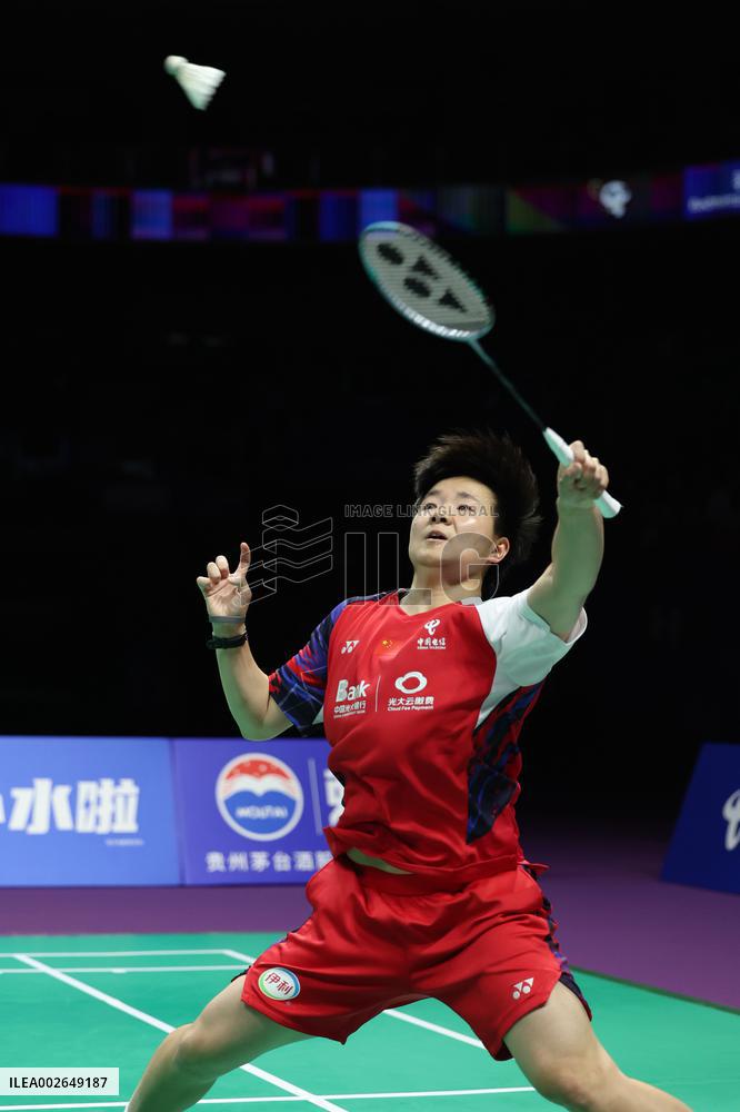 (SP)CHINA-CHENGDU-BADMINTON-UBER CUP-CHN VS JPN(CN)
