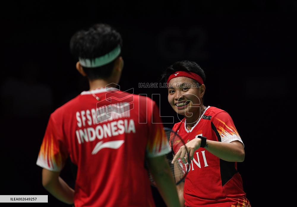 (SP)CHINA-CHENGDU-BADMINTON-UBER CUP-INDONESIA VS SOUTH KOREA (CN)