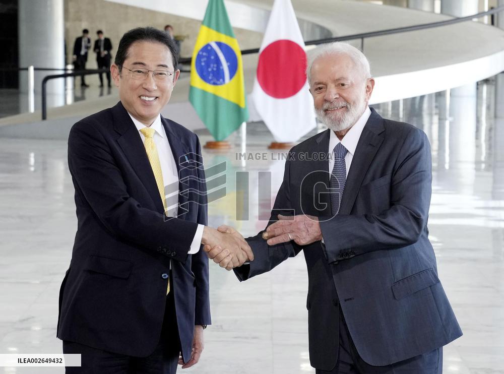Kishida-Lula talks in Brazil
