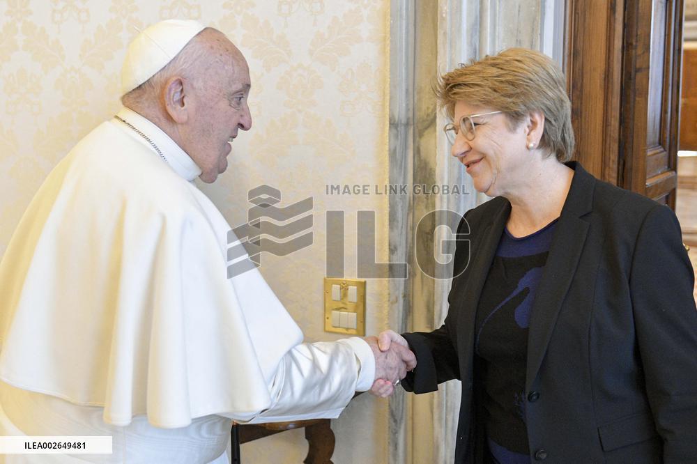 Pope Francis Holds Audiences - Vatican