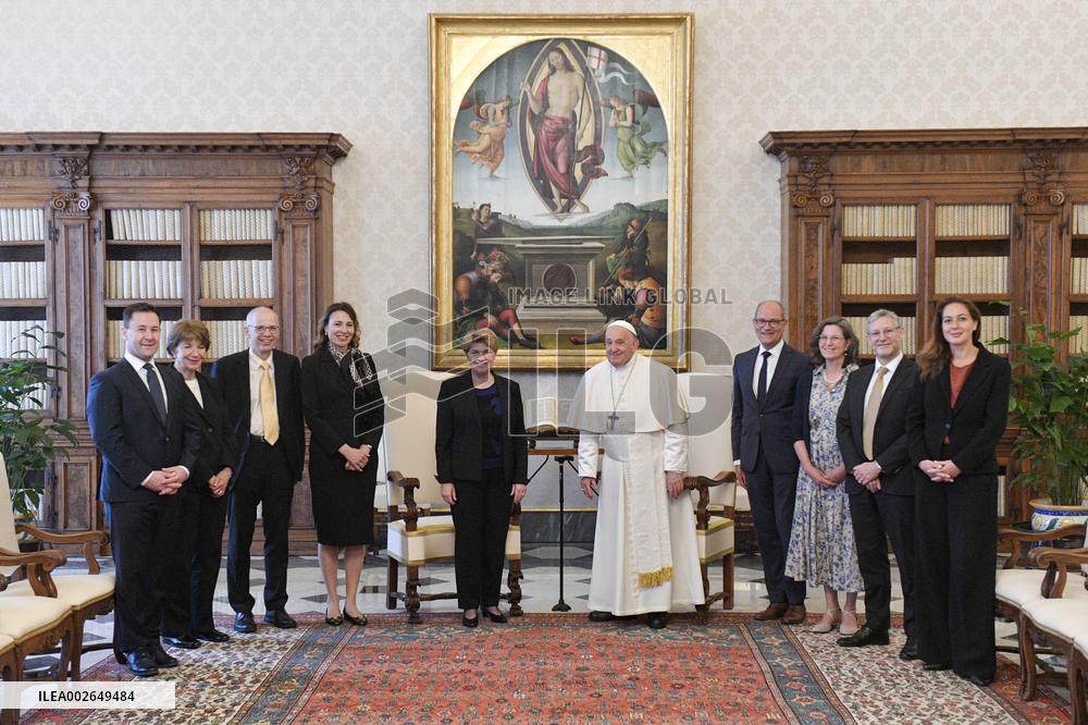 Pope Francis Holds Audiences - Vatican