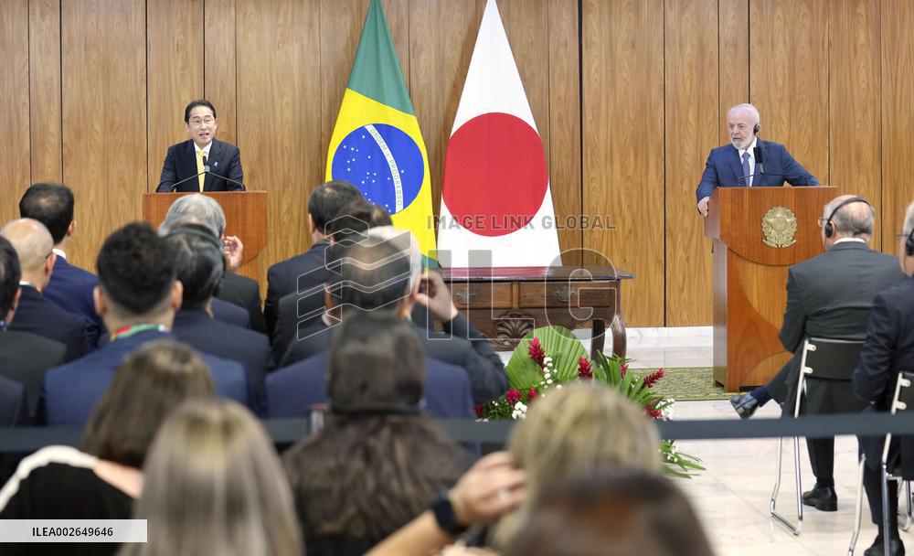 Kishida-Lula talks in Brazil