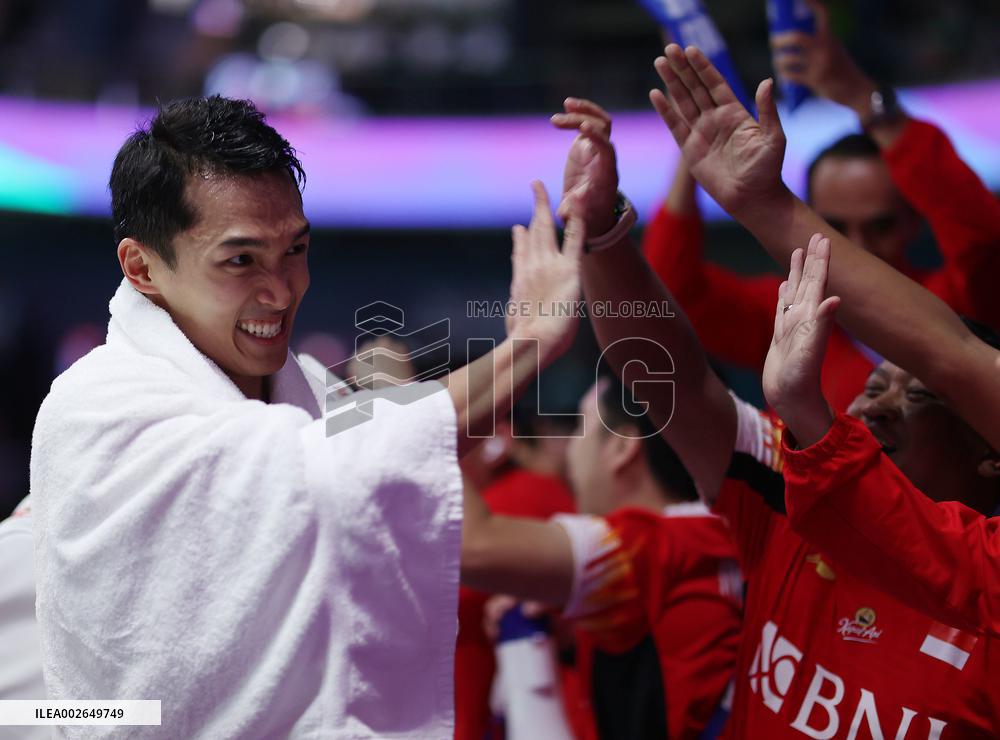 (SP)CHINA-CHENGDU-BADMINTON-THOMAS CUP-CHINESE TAIPEI VS INDONESIA (CN)