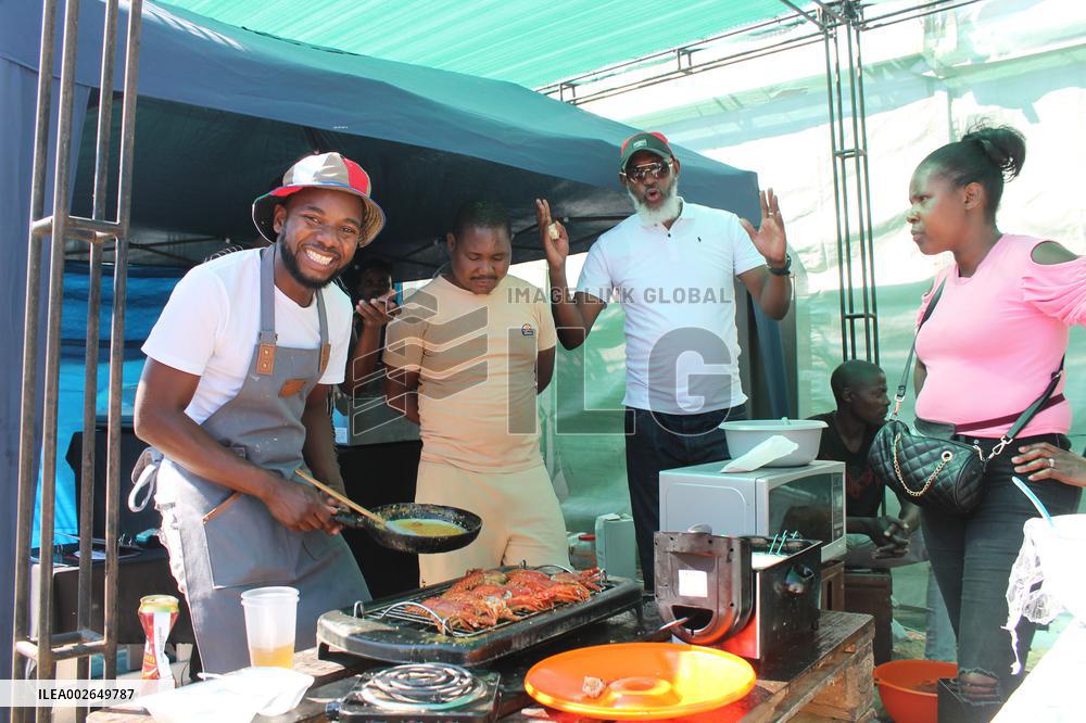 NAMIBIA-LUDERITZ-ECONOMY-CRAYFISH FESTIVAL