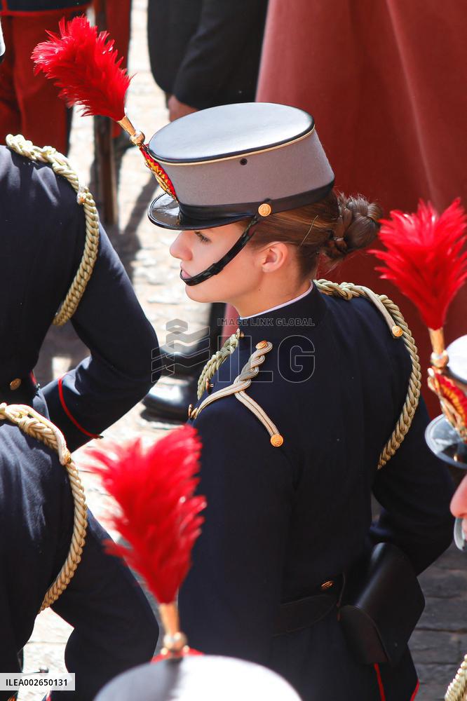 Swearing In Of King Felipe VI In The Spanish Army 40th Anniversary - Zaragoza