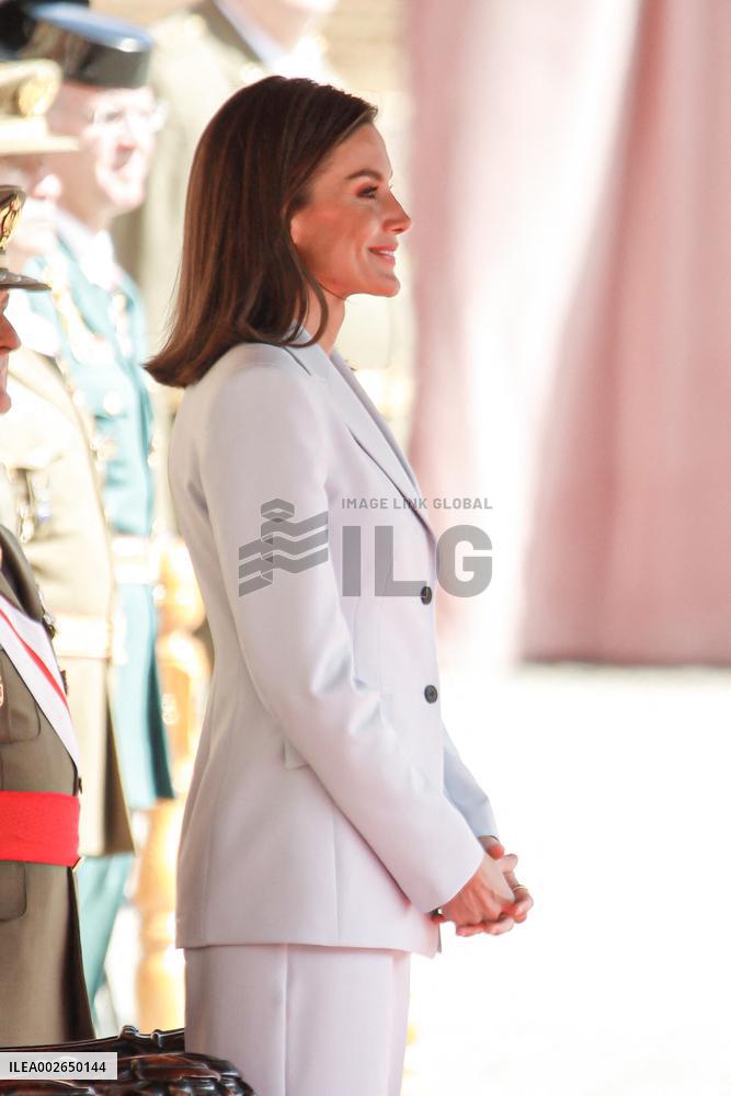 Swearing In Of King Felipe VI In The Spanish Army 40th Anniversary - Zaragoza
