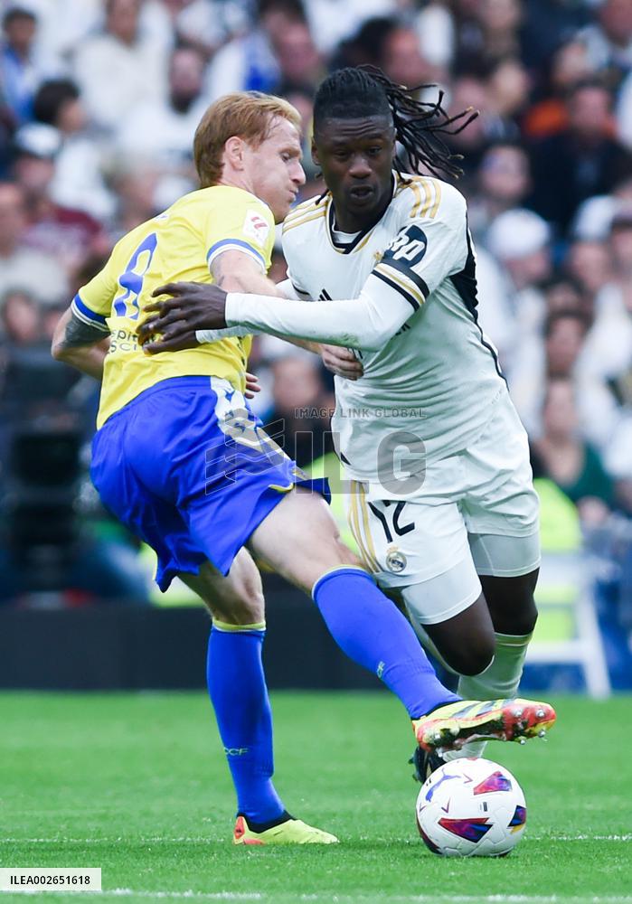 (SP)SPAIN-MADRID-FOOTBALL-LA LIGA-REAL MADRID VS CADIZ CF