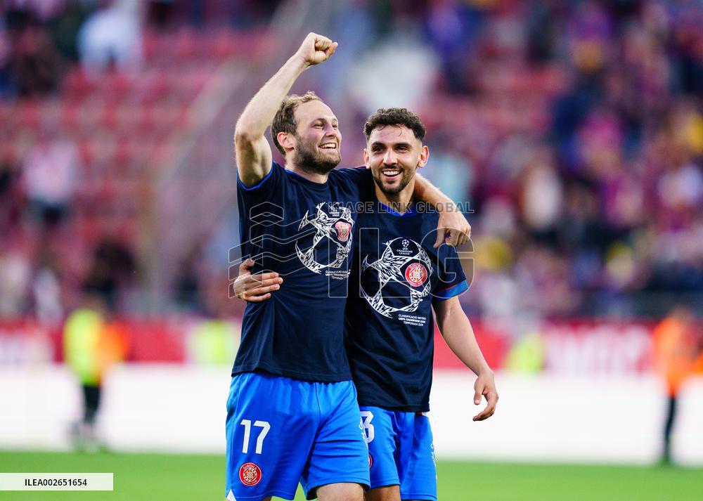 (SP)SPAIN-GIRONA-FOOTBALL-LA LIGA-GIRONA VS BARCELONA