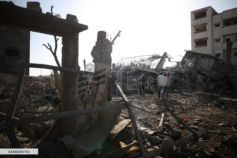 MIDEAST-GAZA-ISRAELI ATTACK-DEATH TOLL