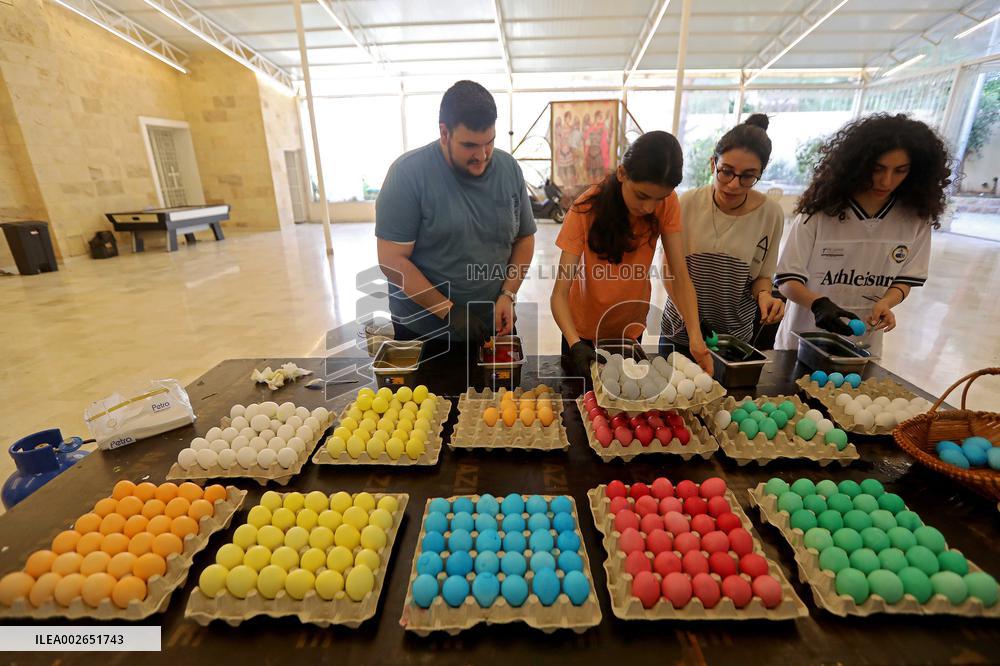 LEBANON-BEIRUT-EASTER EGG