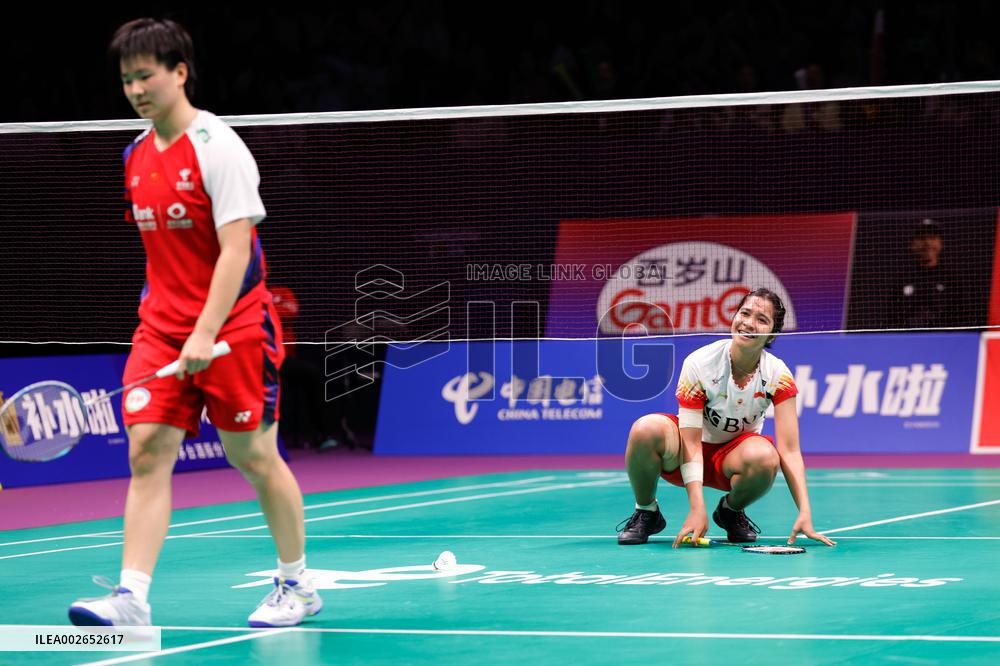(SP)CHINA-CHENGDU-BADMINTON-UBER CUP-FINAL-CHN VS INA (CN)