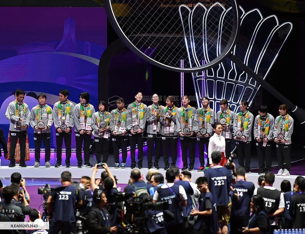 (SP)CHINA-CHENGDU-BADMINTON-UBER CUP-FINAL-CHN VS INA (CN)