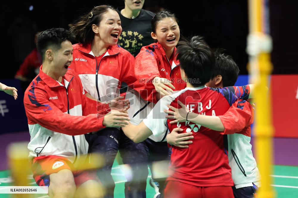(SP)CHINA-CHENGDU-BADMINTON-UBER CUP-FINAL-CHN VS INA (CN)