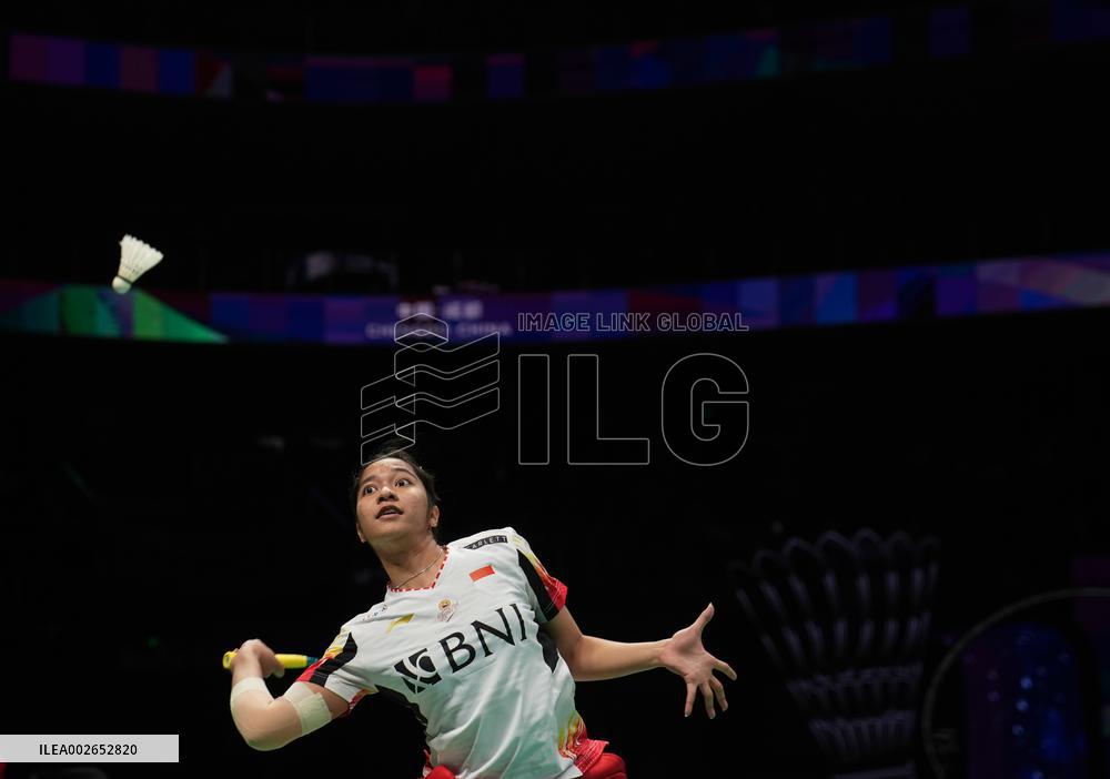 (SP)CHINA-CHENGDU-BADMINTON-UBER CUP-FINAL-CHN VS INA (CN)