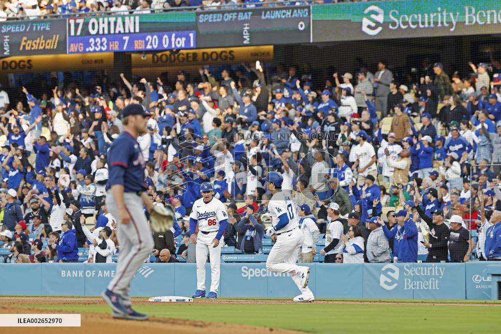 Baseball: Braves vs. Dodgers