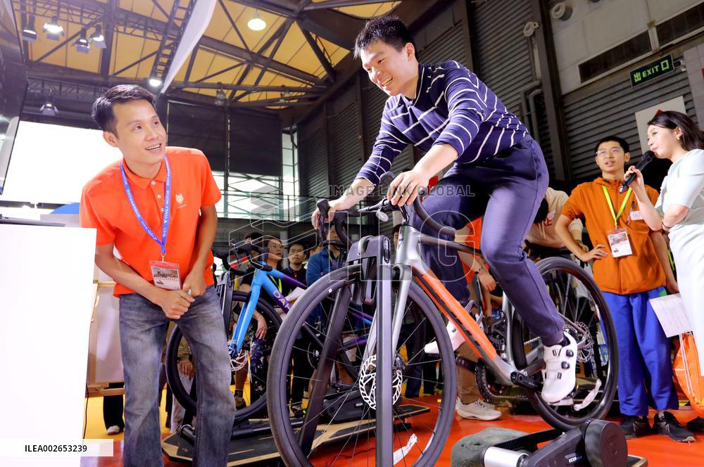 CHINA-SHANGHAI-BICYCLE FAIR-OPENING (CN)