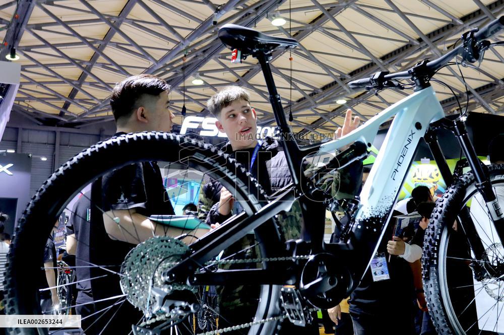CHINA-SHANGHAI-BICYCLE FAIR-OPENING (CN)