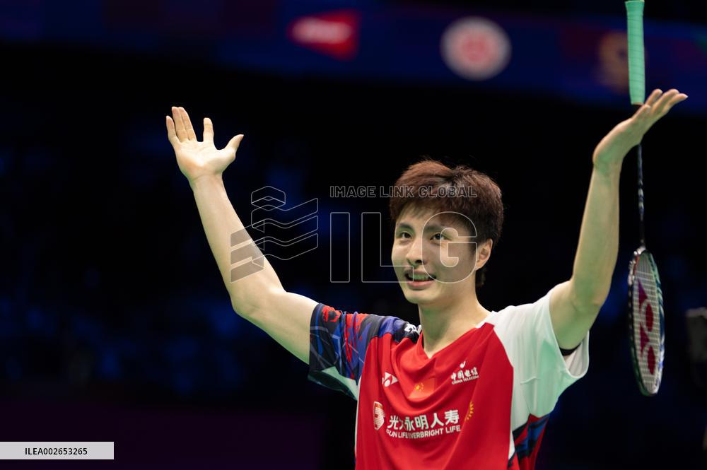 (SP)CHINA-CHENGDU-BADMINTON-THOMAS CUP-FINAL-CHN VS INA (CN)