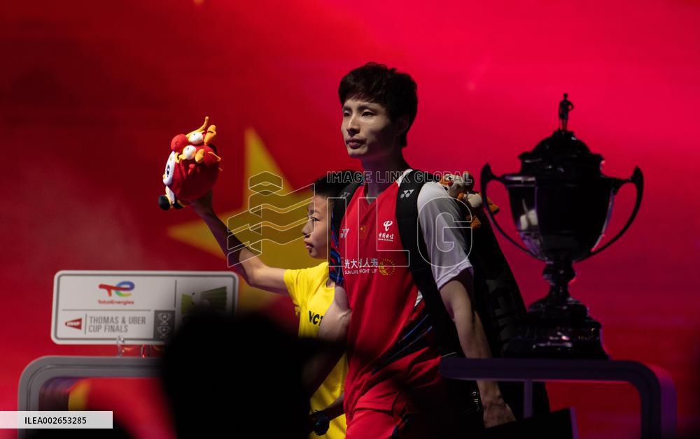 (SP)CHINA-CHENGDU-BADMINTON-THOMAS CUP-FINAL-CHN VS INA (CN)