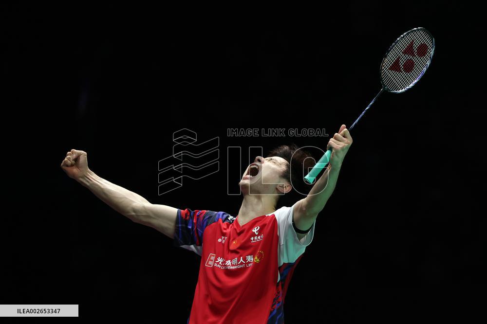 (SP)CHINA-CHENGDU-BADMINTON-THOMAS CUP-FINAL-CHN VS INA (CN)