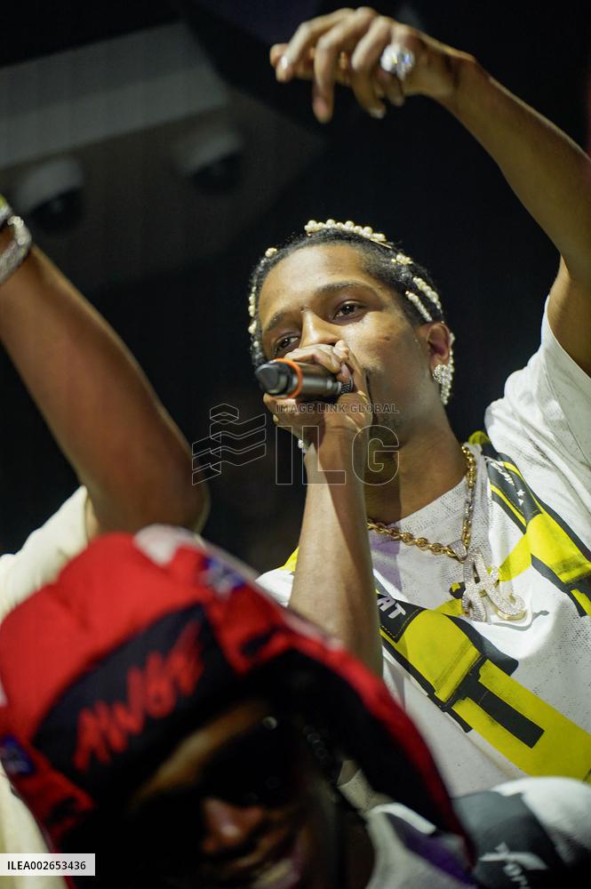 ASAP Rocky Performs At E11even - Miami