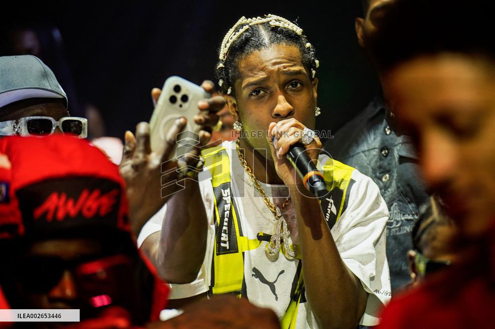 ASAP Rocky Performs At E11even - Miami