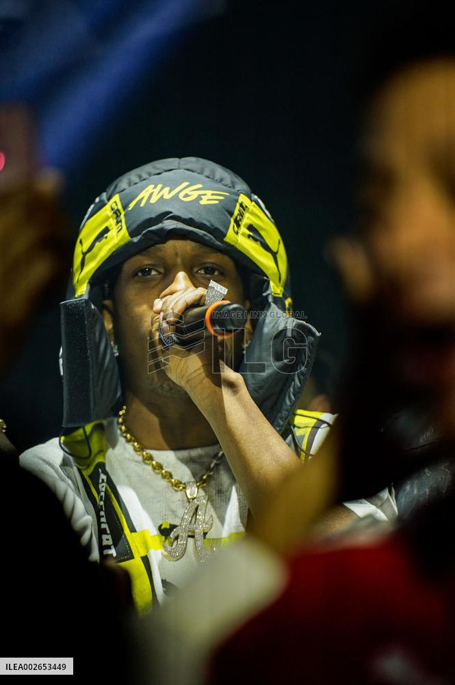 ASAP Rocky Performs At E11even - Miami