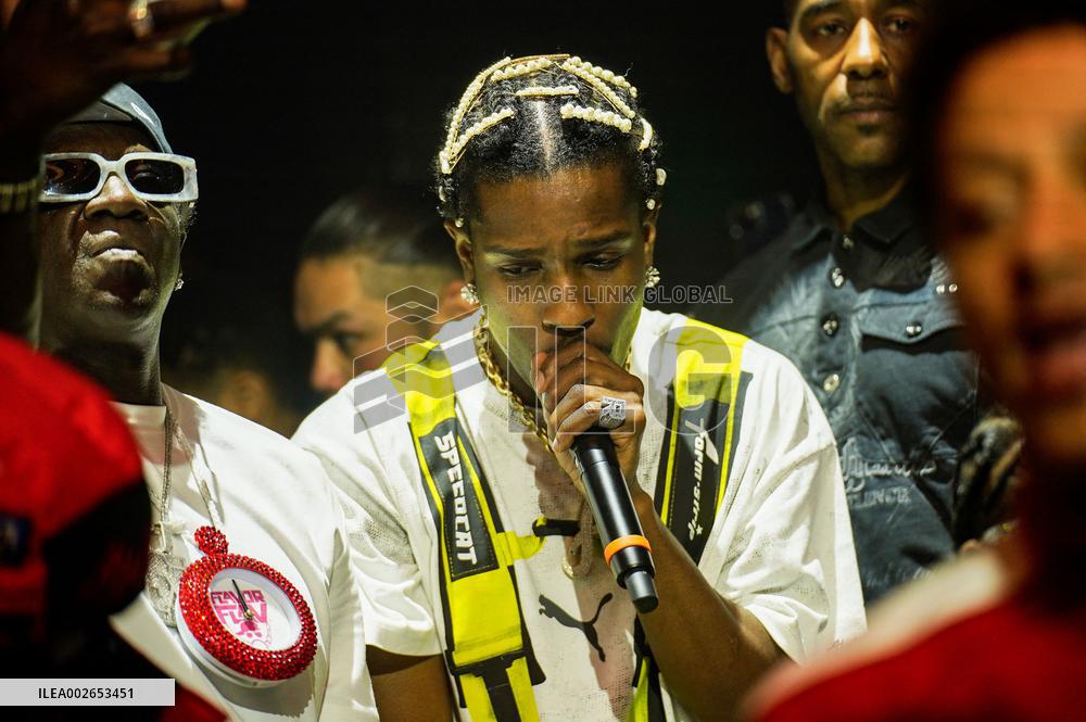 ASAP Rocky Performs At E11even - Miami