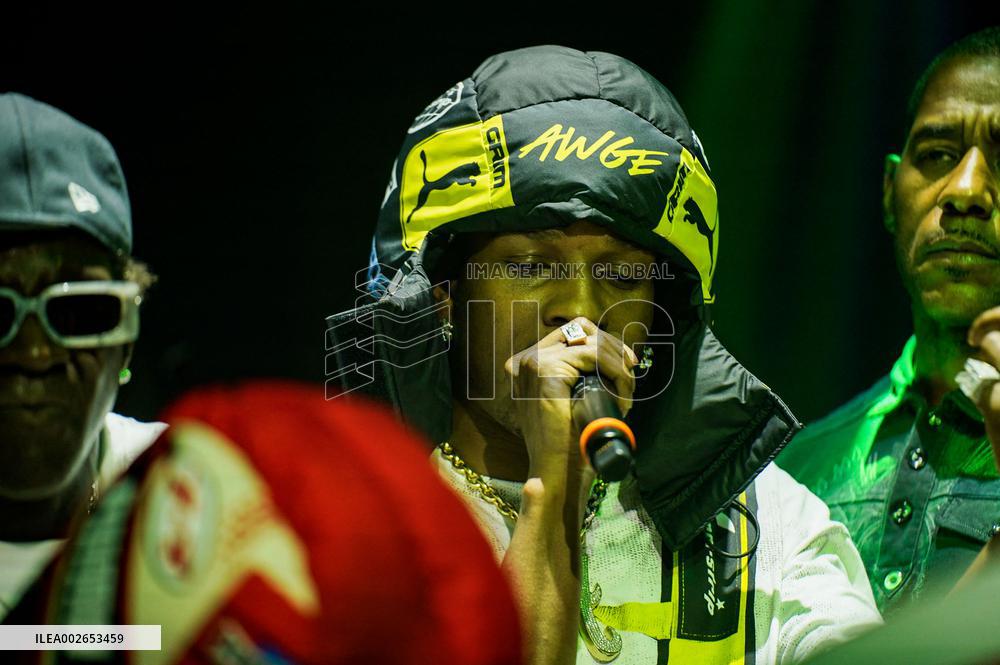 ASAP Rocky Performs At E11even - Miami