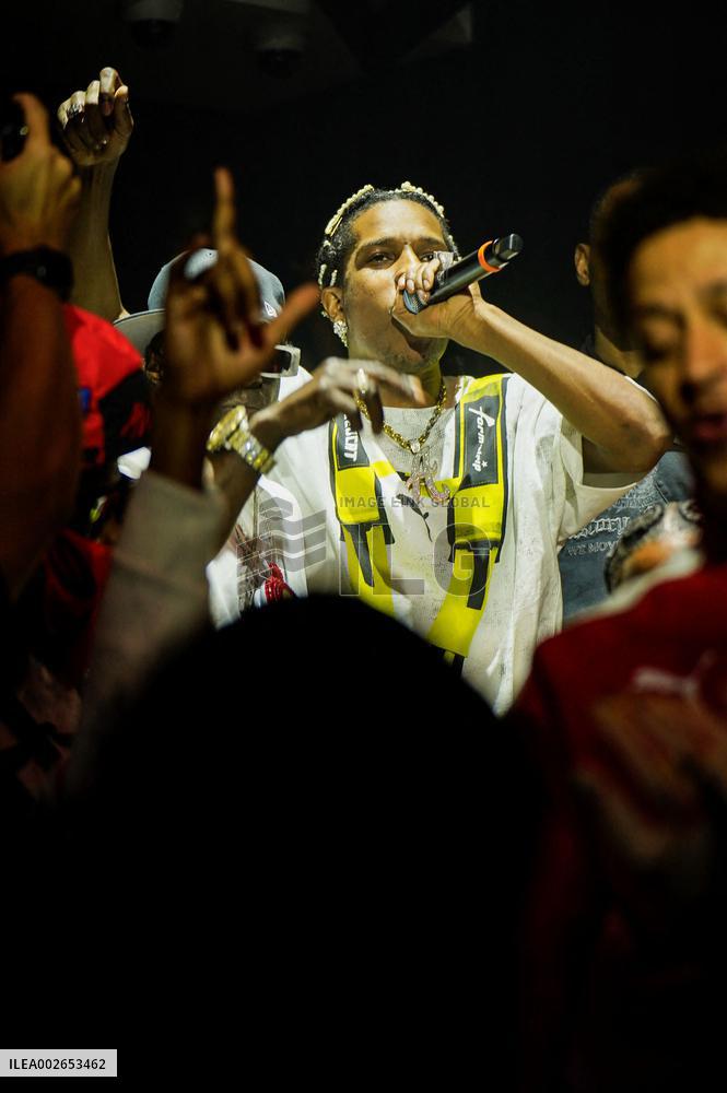 ASAP Rocky Performs At E11even - Miami