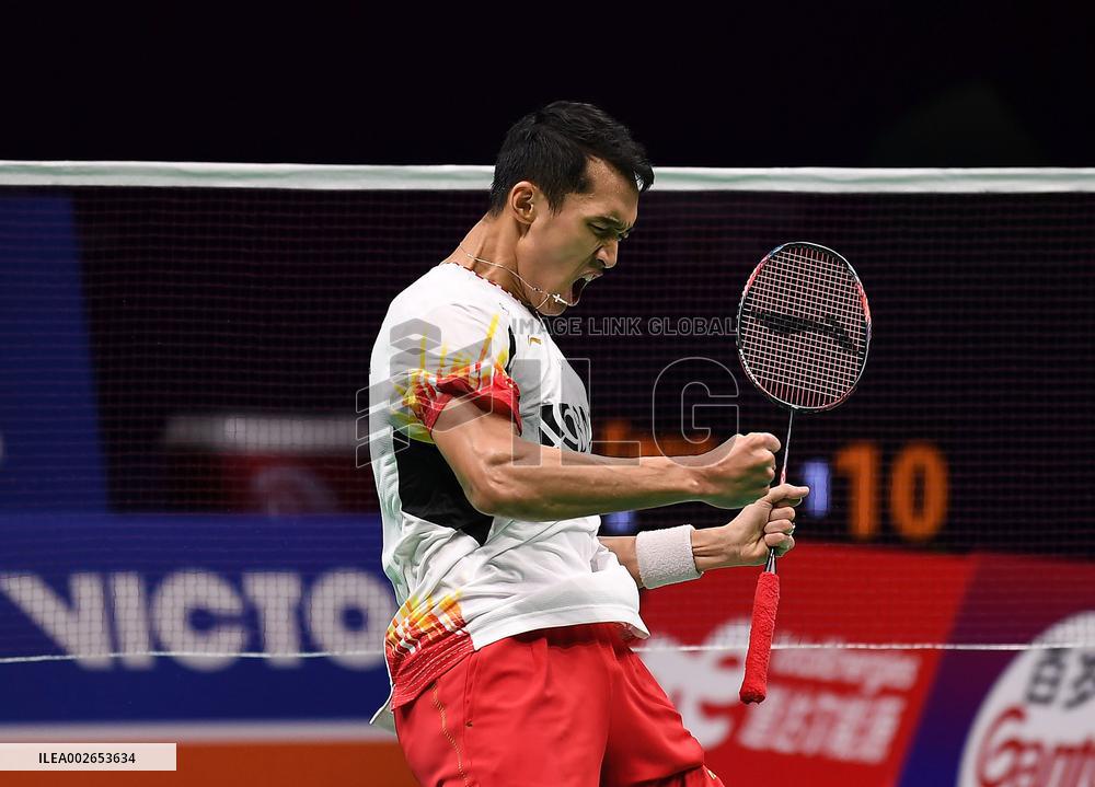 (SP)CHINA-CHENGDU-BADMINTON-THOMAS CUP-FINAL-CHN VS INA (CN)