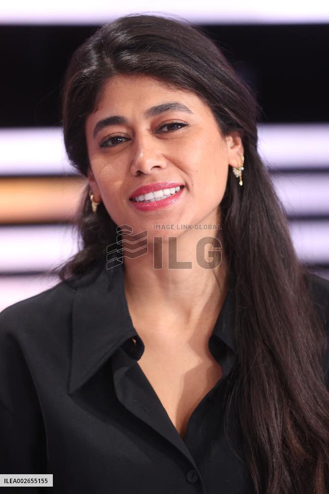 Exclusive - Rima Hassan appears on BFM TV - Paris