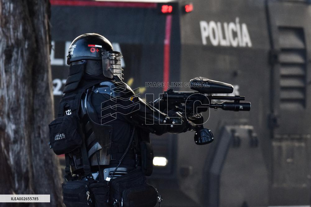 Colombia's National University Clashes