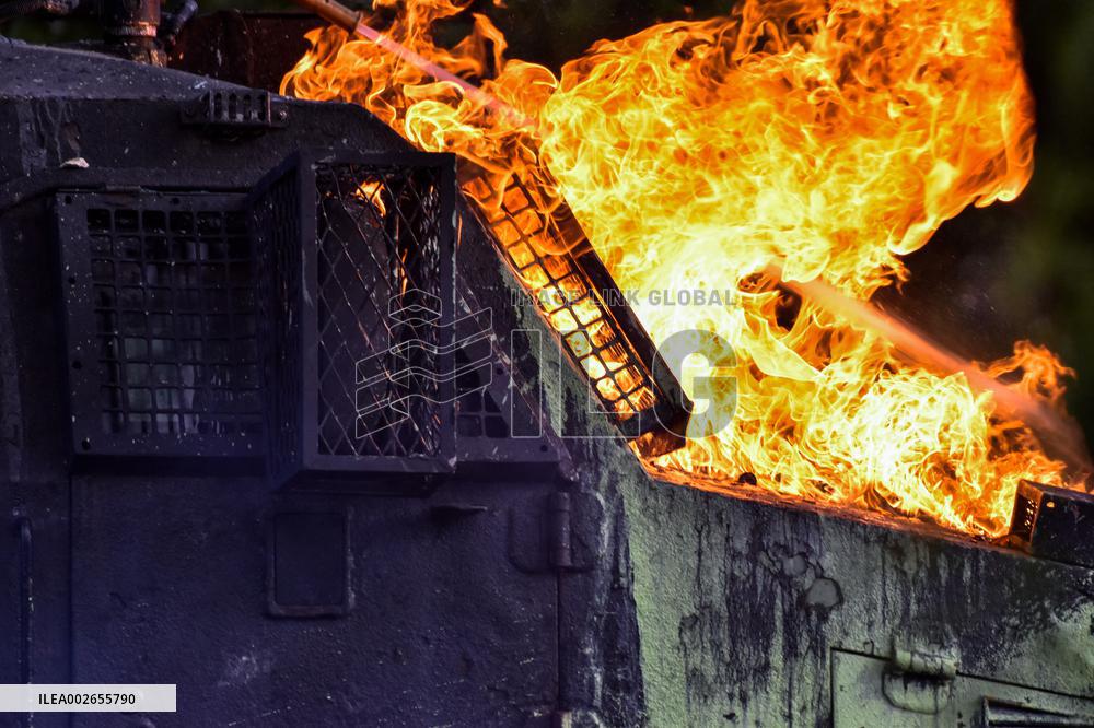 Colombia's National University Clashes