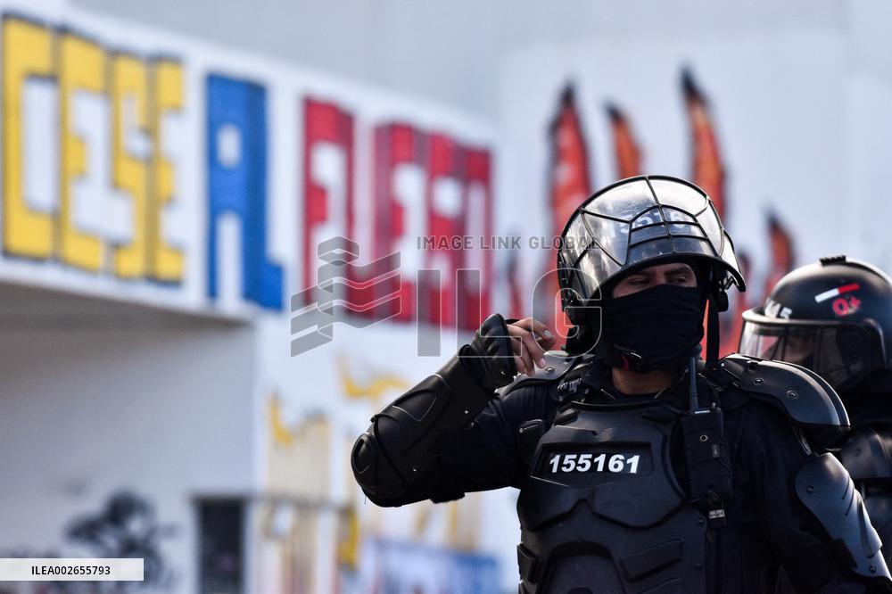 Colombia's National University Clashes