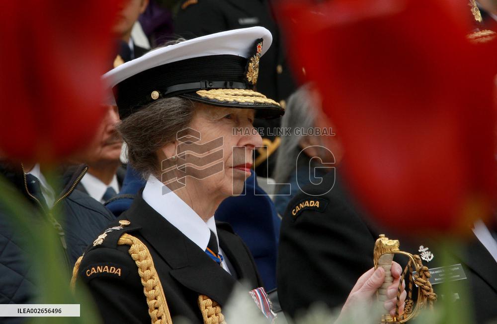Princess Anne Visits Canada