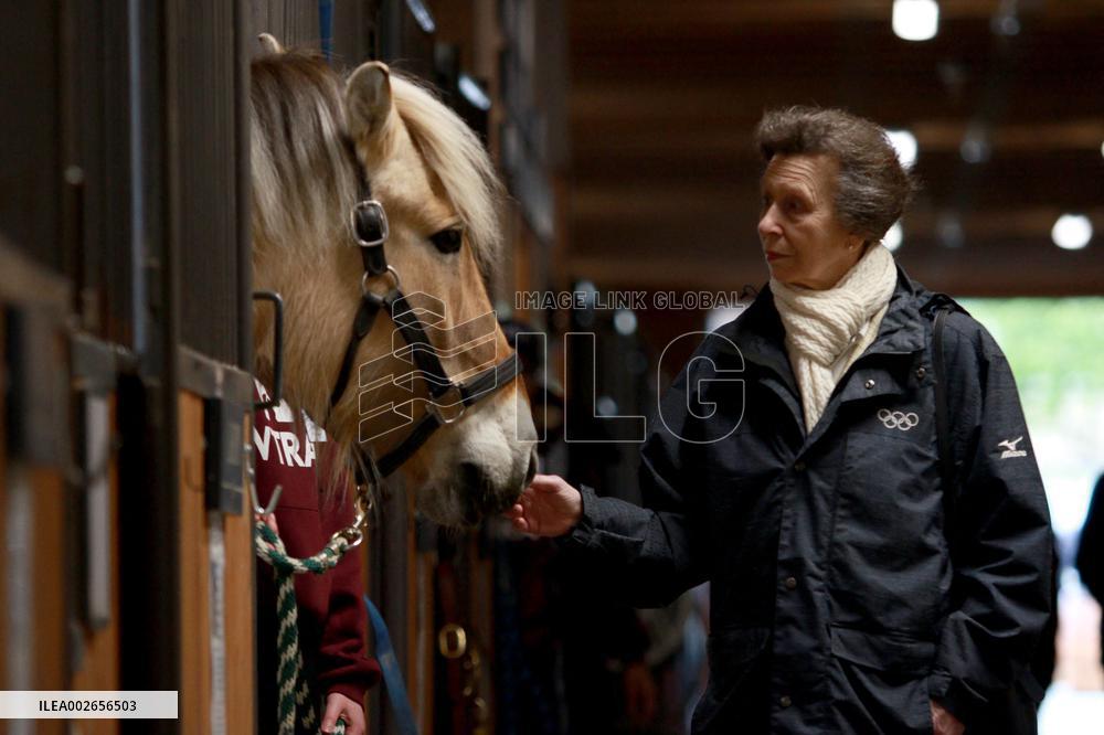 Princess Anne Visits Canada