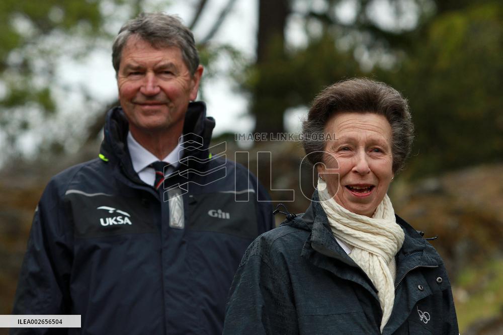Princess Anne Visits Canada