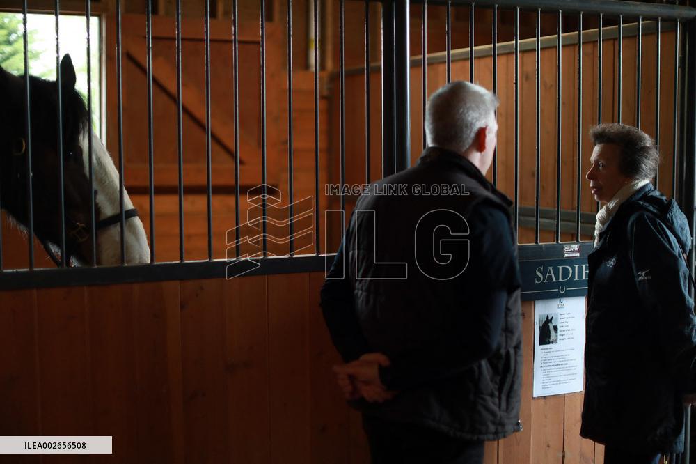 Princess Anne Visits Canada