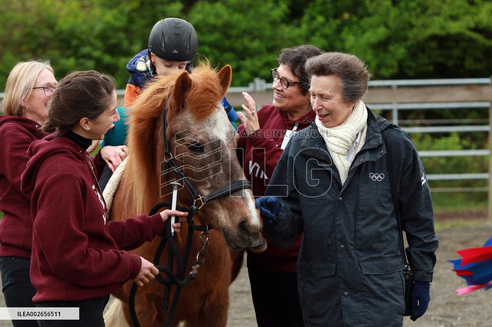 Princess Anne Visits Canada