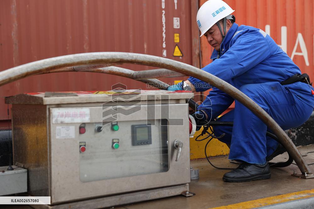 Taicang Port Shore Power Inspect